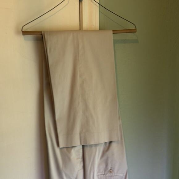 Calvin Klein Women's Slim Straight Woven light beige Pants size 8 - Picture 8 of 8